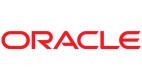 Red "ORACLE" logo in bold, uppercase letters on a transparent background, ideal for showcasing your ERP Implementation Partner expertise.